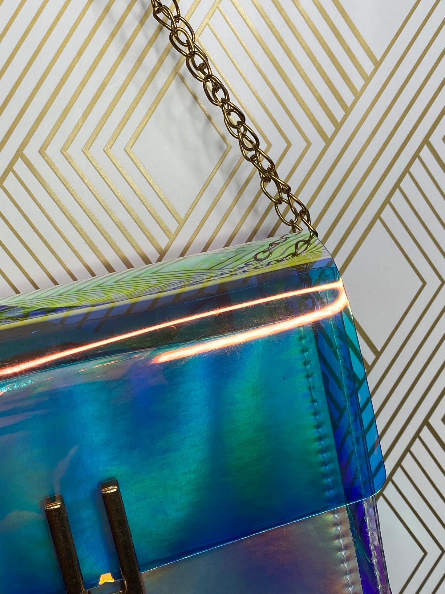 Clear Holographic Handbags